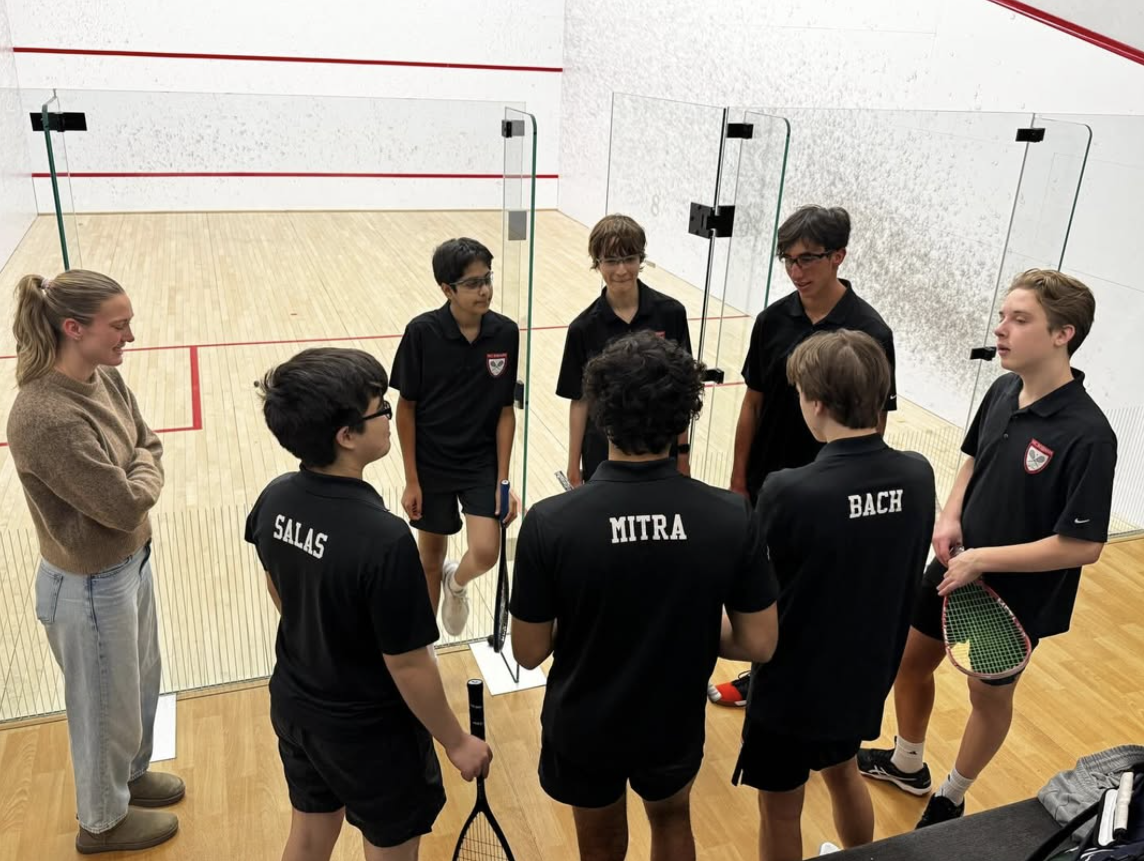 Arya Mitra, Varsity Squash Team Captain